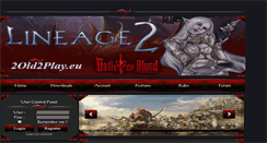 Desktop Screenshot of 2old2play.eu